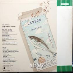 John Lennon Plastic Ono Band Shaved Fish 1975 Beatles PROMO Vinyl Japan with obi