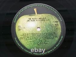 John Lennon Plastic Ono Band Uk Lp Live Peace In Toronto 1969 & Calendar