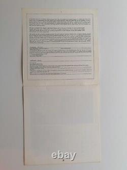 John Lennon Plastic Ono Band Uk Lp Live Peace In Toronto 1969 & Calendar