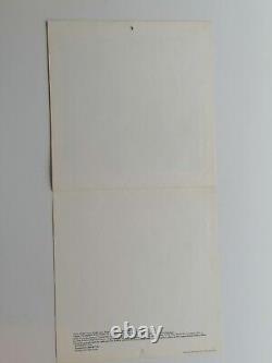 John Lennon Plastic Ono Band Uk Lp Live Peace In Toronto 1969 & Calendar