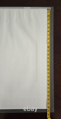 John Lennon Plate Signed Double Fantasy Limited Ed. Lithograph Beatles MATTED