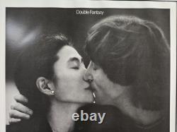 John Lennon Plate Signed Double Fantasy Limited Ed. Lithograph Beatles MATTED