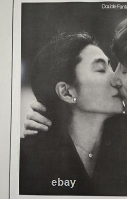 John Lennon Plate Signed Double Fantasy Limited Ed. Lithograph Beatles MATTED