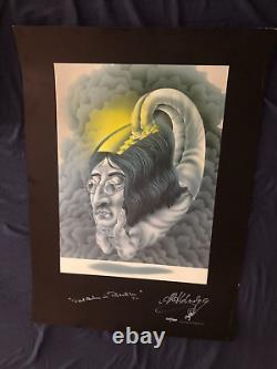 John Lennon Poster by Alan Aldridge, Signed and Numbered Edition 784/1000