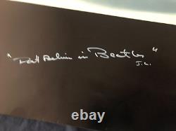 John Lennon Poster by Alan Aldridge, Signed and Numbered Edition 784/1000