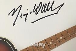 John Lennon Quarrymen Hand Signed Photo RARE The Beatles Paul McCartney
