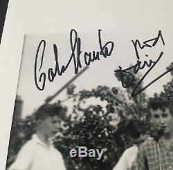 John Lennon Quarrymen Hand Signed Photo RARE The Beatles Paul McCartney