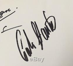 John Lennon Quarrymen Hand Signed Photo RARE The Beatles Paul McCartney