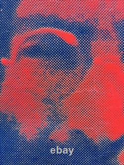 John Lennon RARE Vintage Poster Day-Glo Pop Art 35 1/2 X 23 1/2 Beatles 1970 John Lennon RARE Vintage Poster Day-Glo Pop Art 35 1/2 X 23 1/2 Beatles 1970