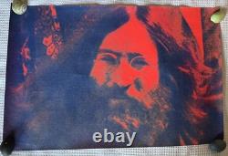 John Lennon RARE Vintage Poster Day-Glo Pop Art 35 1/2 X 23 1/2 Beatles 1970