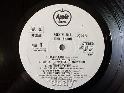 John Lennon ROCK'N' ROLL JAPAN ORIGINAL APPLE WHITE PROMO EAS-80175 withOBI
