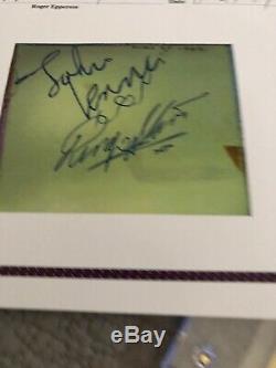 John Lennon Ringo Starr Beatles Autograph Epperson COA See Pictures