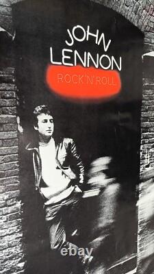 John Lennon Rock'N' Roll 1975 Vintage Poster Apple Records,'70s, The Beatles