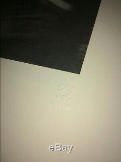 John Lennon Rock and Roll Art Print Lithograph Ltd Ed Hand Signed Yoko Ono SALE