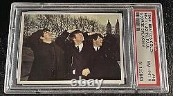 John Lennon Rookie Card PSA 8 1964 Beatles Color #48 Paul McCartney Topps Rock