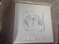 John Lennon Self Portrait Serigraph On Paper Beatles