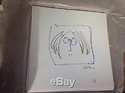 John Lennon Self Portrait Serigraph On Paper Beatles