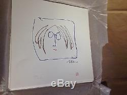 John Lennon Self Portrait Serigraph On Paper Beatles