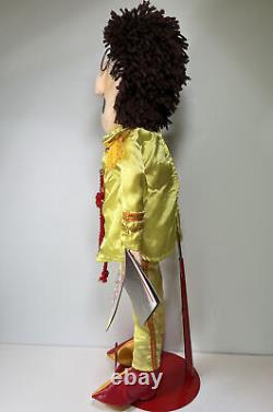 John Lennon Sgt. Pepper's Doll The Beatles 1988 Applause 24 With Stand Tag Book