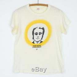 John Lennon Shirt Vintage tshirt 1973 Apple Records Promo Mind Games tee Beatles