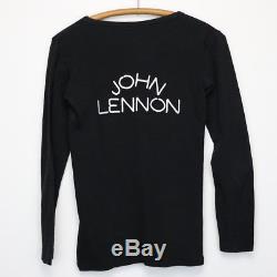 John Lennon Shirt Vintage tshirt 1975 Rock N Roll Apple Records Beatles Rock