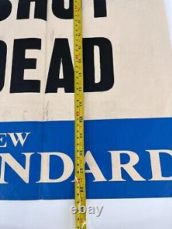 John Lennon Shot Dead New Standard Newspaper Billboard Poster 1980 The Beatles