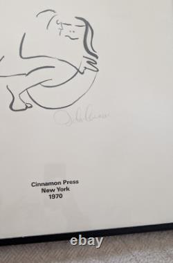 John Lennon Signed Bag One Lithograph