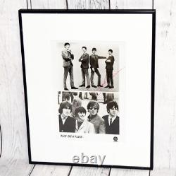 John Lennon Signed Capital Records Promo Beatles Photos Free Shipping