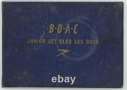 John Lennon Signed Ringo Starr Signed B. O. A. C Junior Jet Club Logbook