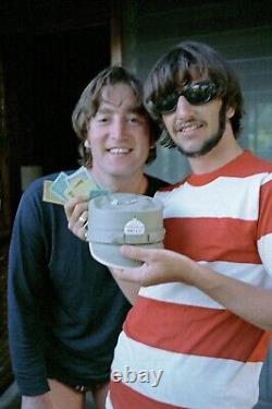 John Lennon Signed Ringo Starr Signed B. O. A. C Junior Jet Club Logbook