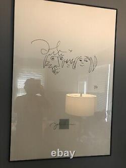 John Lennon Signed Suite SERIES Of 4 3934/5000 UNFRAMED. See details. Thank you