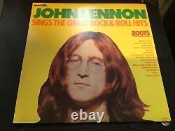 John Lennon Sings The Great Rock & Roll Hits Roots Vinyl LP 1975 Adam VIII Rare