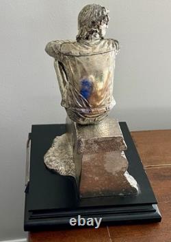 John Lennon Sterling Silver Plated Artist Proof Statue 12/250 Beatles Scarce