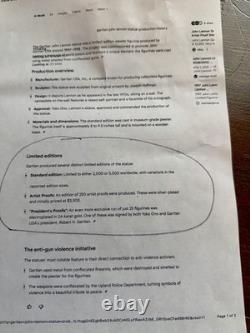 John Lennon Sterling Silver Plated Artist Proof Statue 12/250 Beatles Scarce