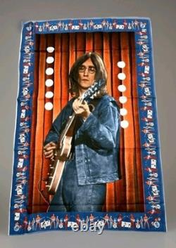 John Lennon THE BEATLES Tapestry A. T. C New York Rare 35 x54 Vintage NEW IN BAG