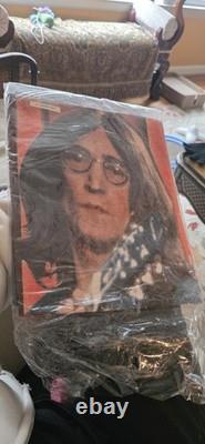 John Lennon THE BEATLES Tapestry A. T. C New York Rare 35 x54 Vintage NEW IN BAG