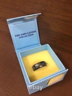 John Lennon Tags Beatles Silver Ring Music Icon Accessory Rare Vintage Japan
