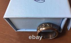 John Lennon Tags Beatles Silver Ring Music Icon Accessory Rare Vintage Japan