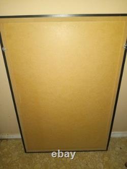 John Lennon Textured Wall Art wood Canvas 38× 26 Beatles Memorabilia