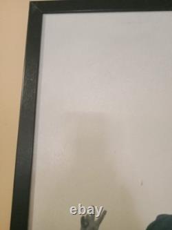 John Lennon Textured Wall Art wood Canvas 38× 26 Beatles Memorabilia