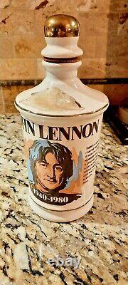 John Lennon The Beatles 1940-1980 Collectable Anniversary Decanter