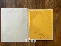 John Lennon The Beatles 1965 Original Christmas Card Fat Budgie Design Oxfam