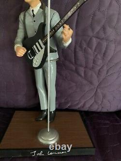 John Lennon The Beatles Figure With Guitar 1991 Hamilton Gifts Apple Music