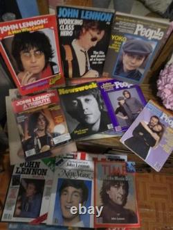 John Lennon/ The Beatles Magazine LOT (15) From 1980 1984