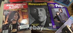 John Lennon/ The Beatles Magazine LOT (15) From 1980 1984