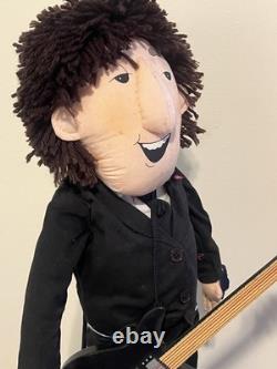 John Lennon The Beatles Plush Doll Applesauce Sgt Pepper Vintage Collectible