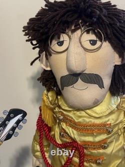 John Lennon The Beatles Plush Doll Applesauce Sgt Pepper Vintage Collectible
