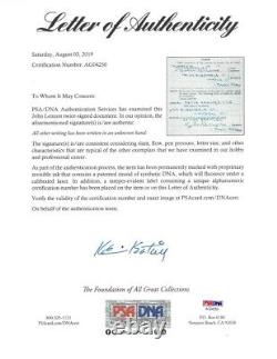 John Lennon The Beatles Signed 2x Income Tax Repayment Claim PSA/DNA/CAIZZO