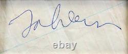 John Lennon The Beatles Signed & Matted 5x6 Cut Signature Caiazzo & BAS #A57929