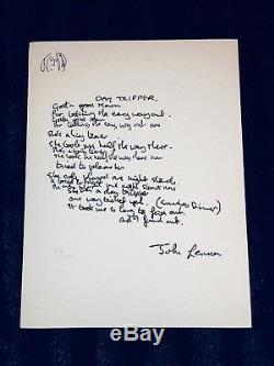John Lennon The Beatles Years Limited edition Silkscreen Prints 678/1000